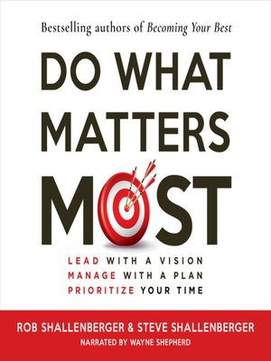 cover image of Do What Matters Most